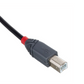 Lindy 3m USB 2.0 Typ C/B Anthra - Computer Cable