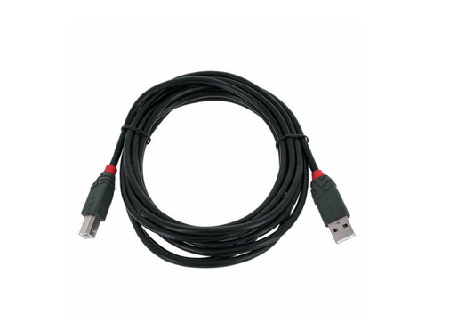 Lindy USB 2.0 Cable Typ A/B 3m BK - Computer Cable