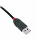 Lindy USB 2.0 Cable Typ A/B 3m BK - Computer Cable