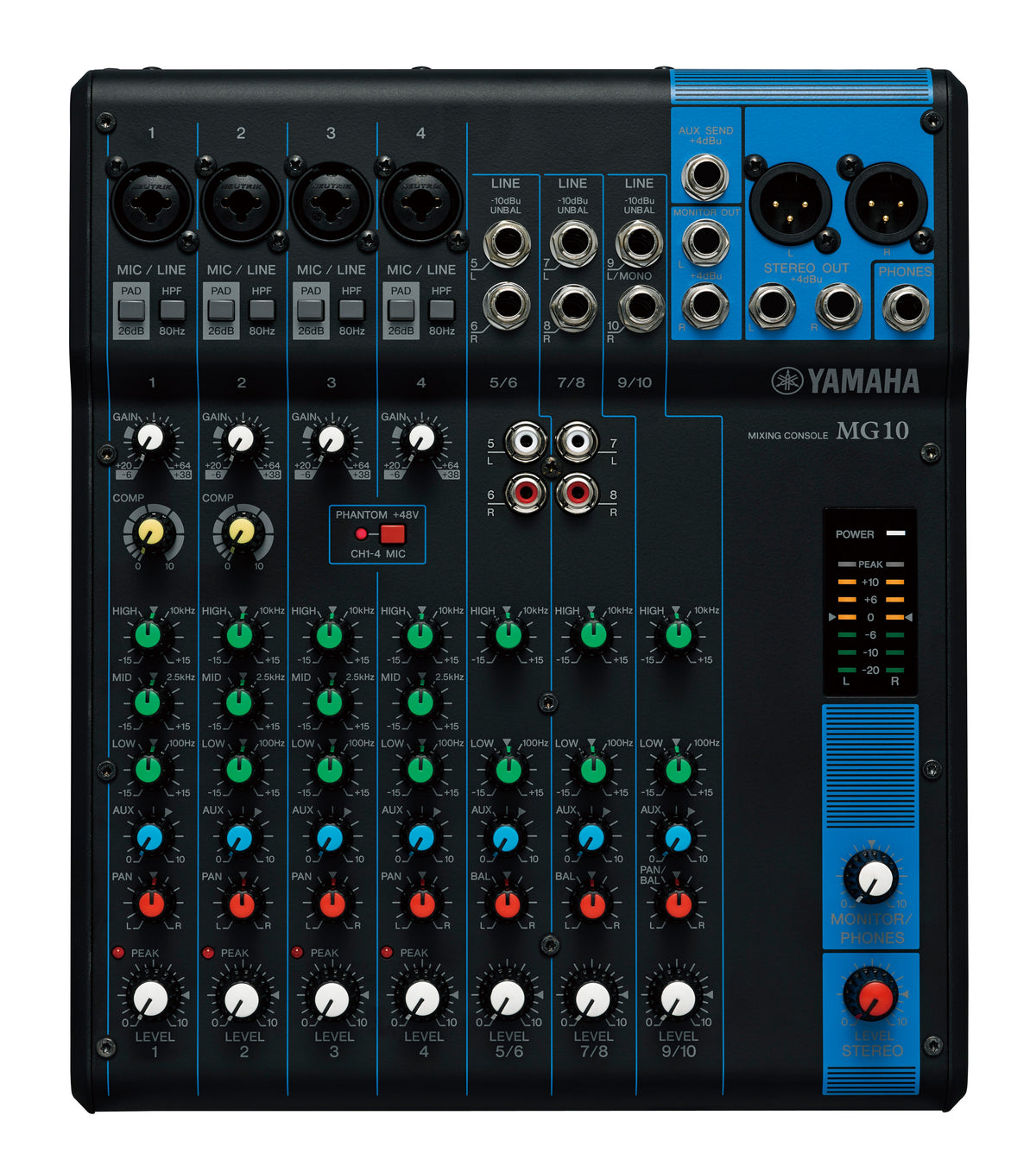 YAMAHA MG10 - Analog Mixer