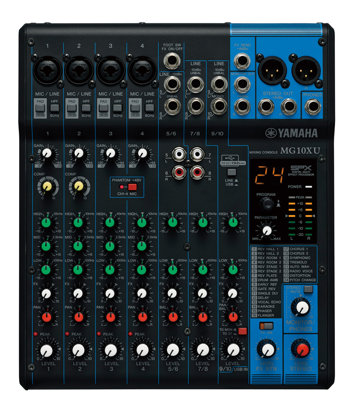 YAMAHA MG10XU - Analog Mixer