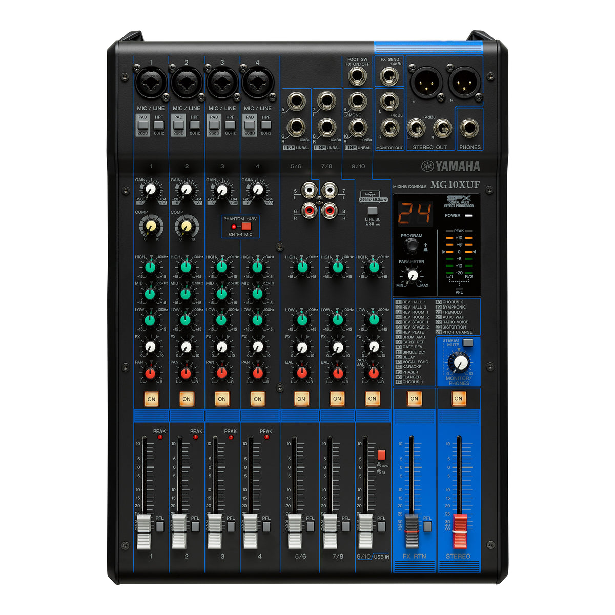 YAMAHA MG10XUF - Analog Mixer