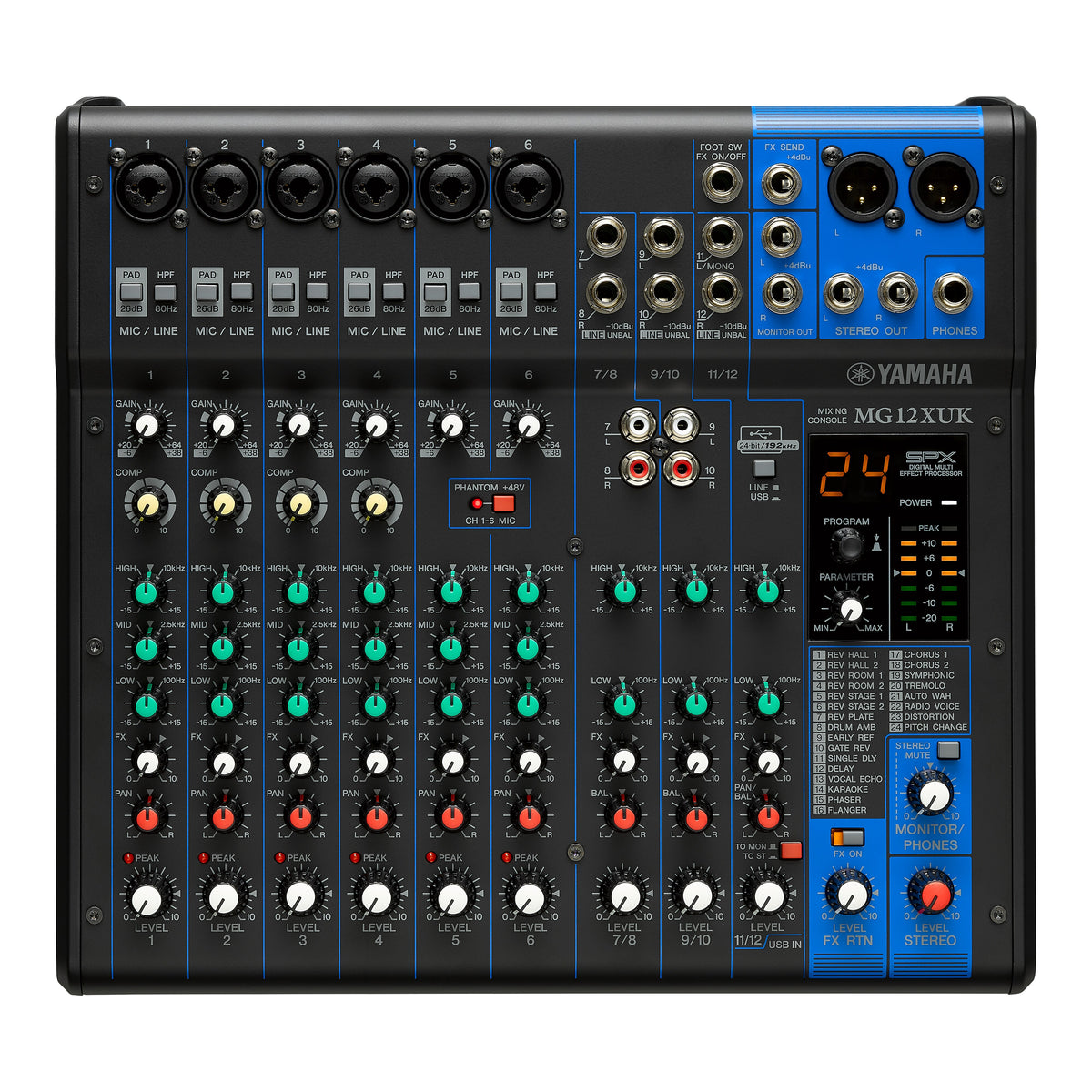 YAMAHA MG12XUK - Analog Mixer