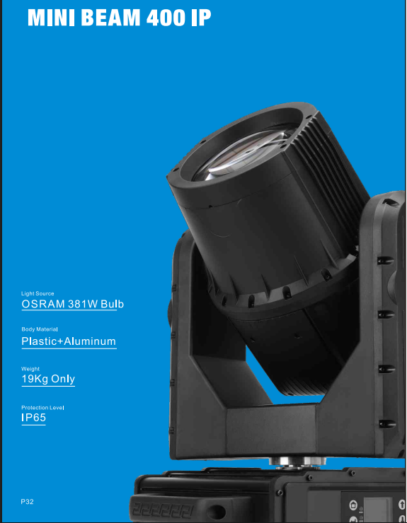 Meanreal Mini Beam 400 IP - Moving Head Lights