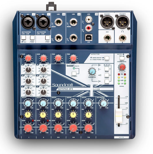 Soundcraft Notepad-8FX - Analog Mixer