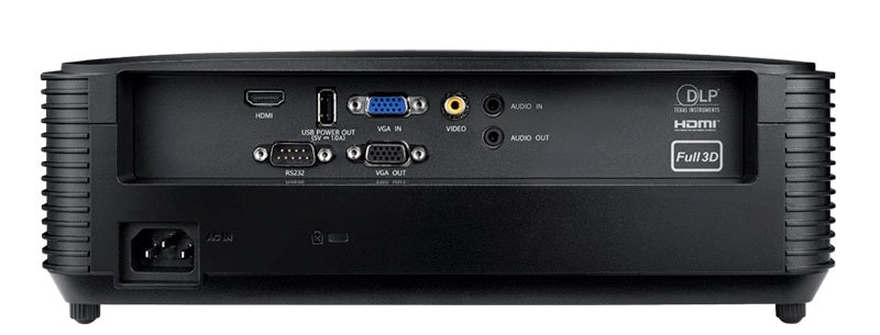 Optoma H185X 3700 ANSI Lumens Bright HD Ready Home Entertainment Projector
