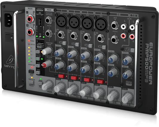 Behringer PMP 500MP3 - Powerd Mixers