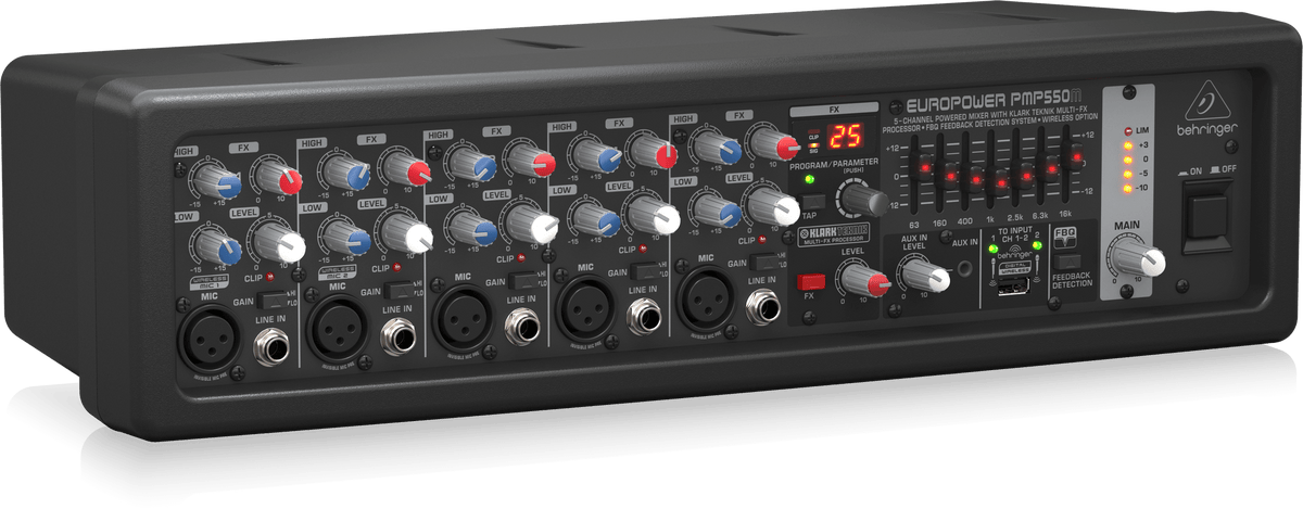 Behringer PMP 550M - Powerd Mixers