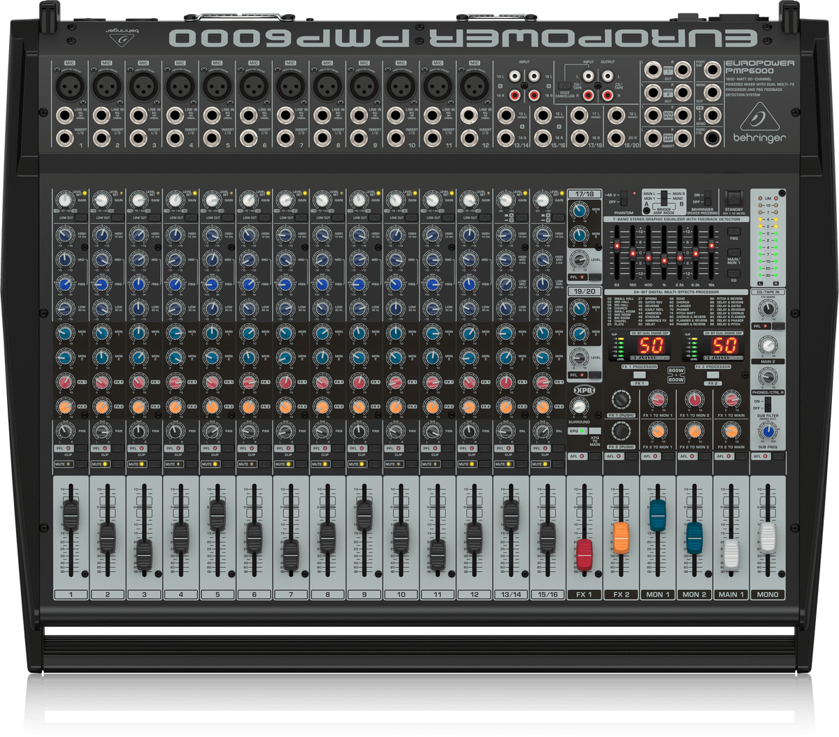 Behringer PMP 6000 - Powerd Mixers
