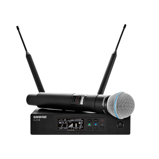 Shure QLXD24/B58 - Wireless Microphones Hand Held