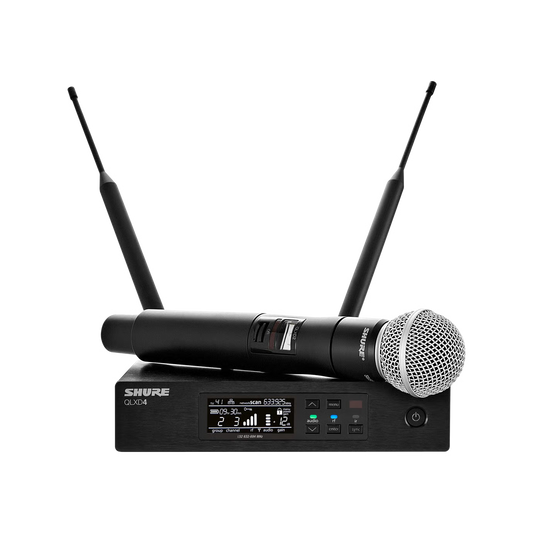 Shure QLXD24/SM58 - Wireless Microphones Hand Held