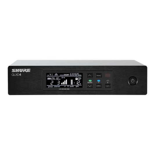 Shure QLXD4  - Wireless Microphones Hand Held
