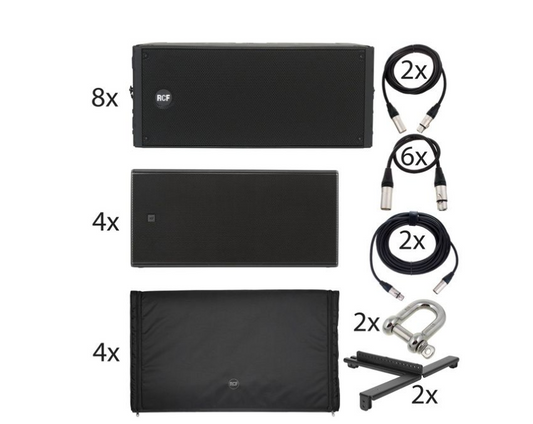 RCF 8xHDL20-A/4x8008-AS Bundle