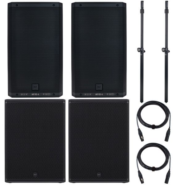RCF ART932/8003AS Power Bundle