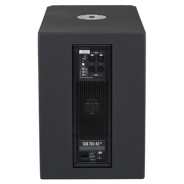 RCF ART 702 Power Bundle subwoofer back view