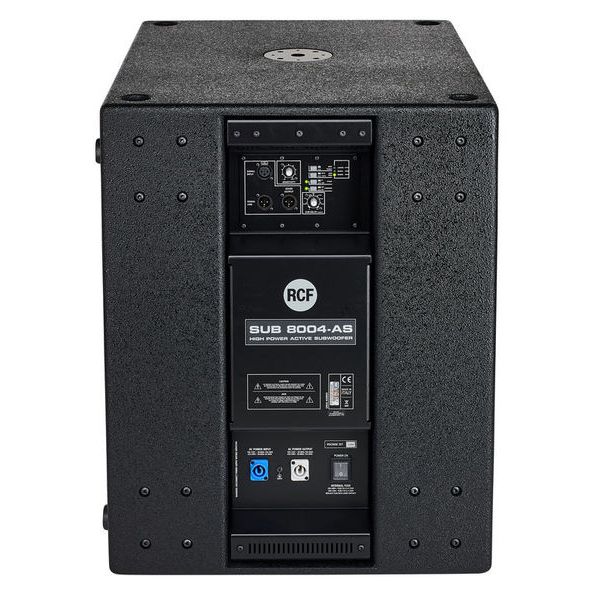 RCF SUB 8004-AS Subwoofer back view