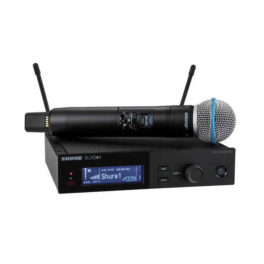 Shure SLX D24/B58 - Wireless Microphones Hand Held