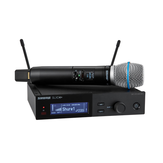 Shure SLX D24/B87A - Wireless Microphones Hand Held