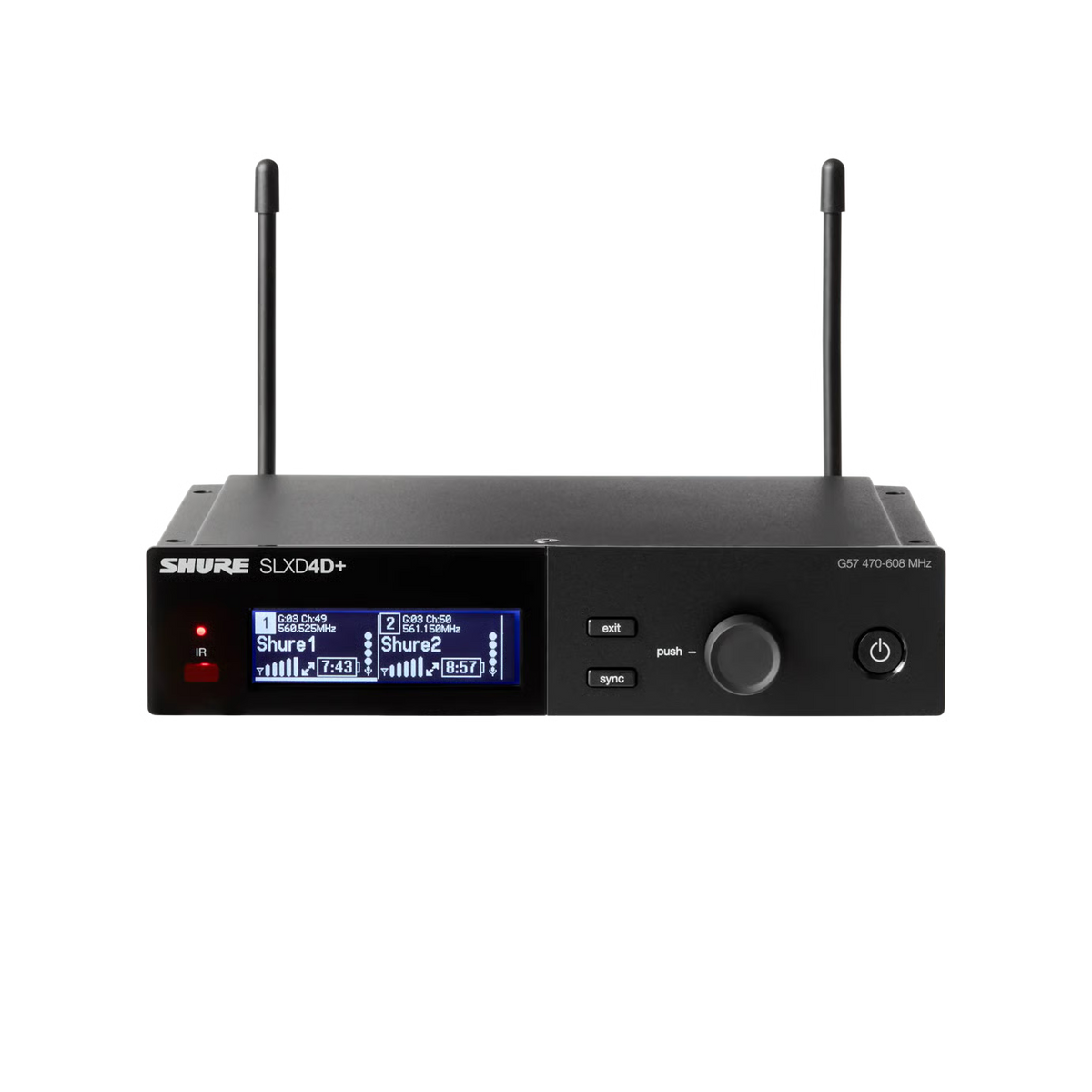 Shure SLX D24D/SM58 - Wireless Microphones Hand Held