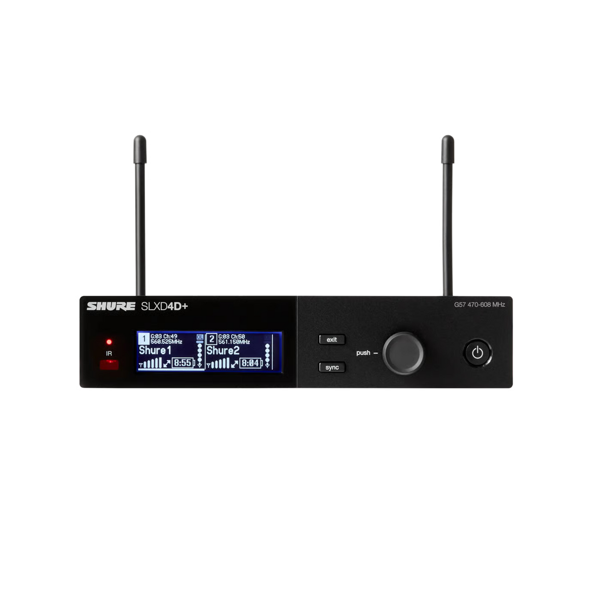 Shure SLX D4D - Wireless Microphones Hand Held