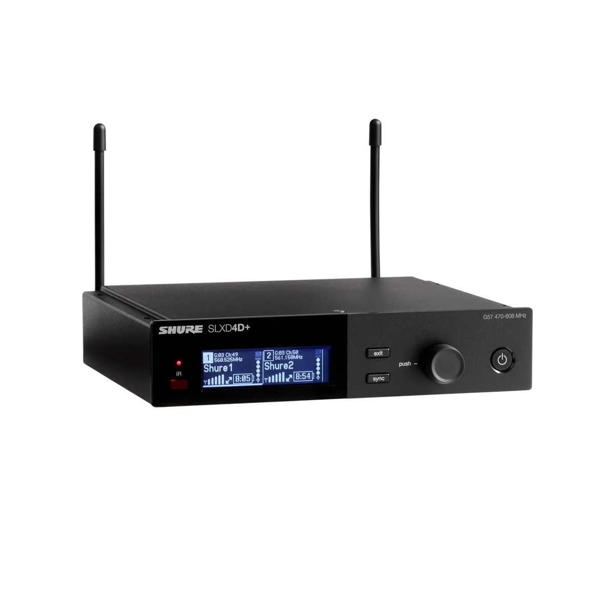 Shure SLX D4D - Wireless Microphones Hand Held