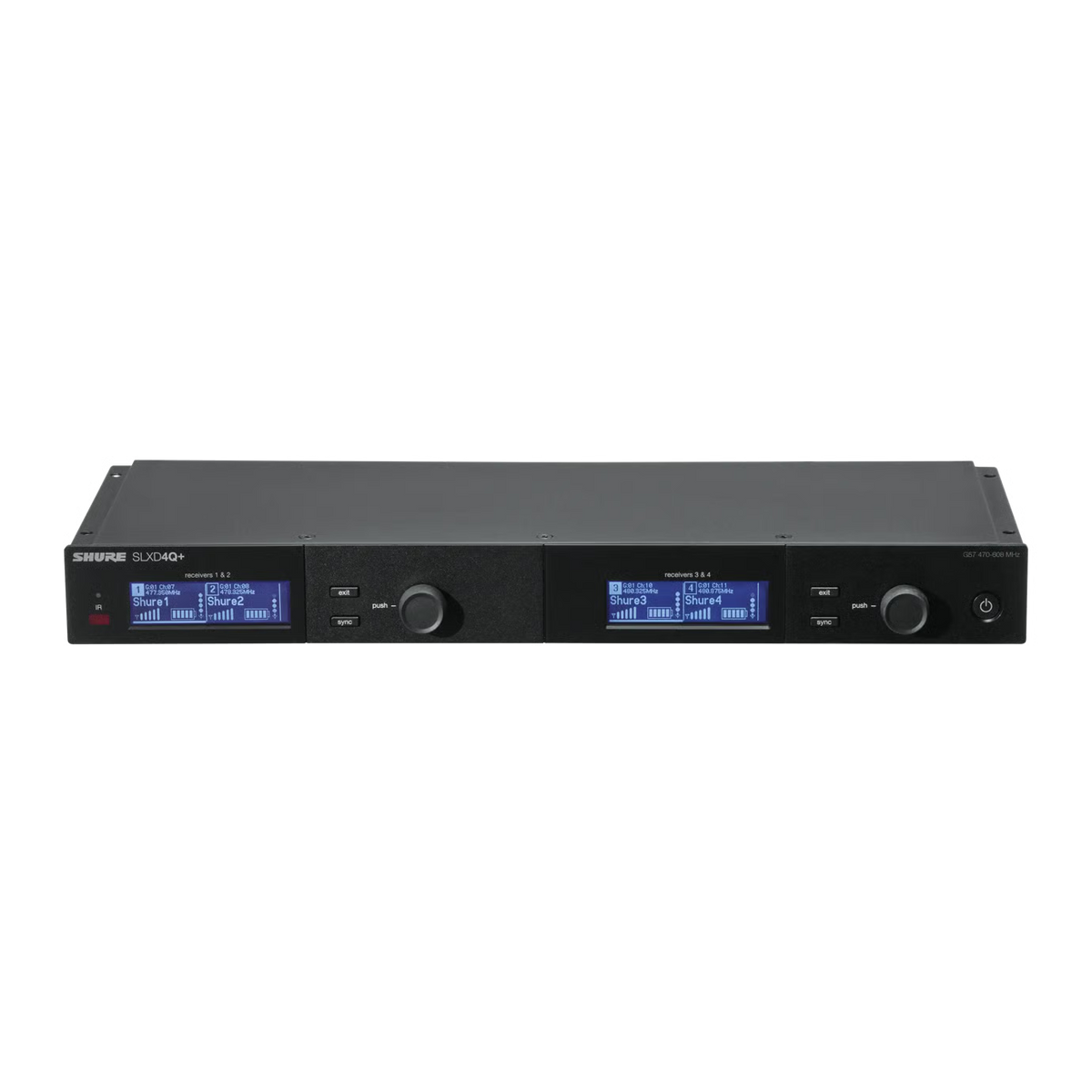 Shure SLXD4Q+ - Lavalier Microphones