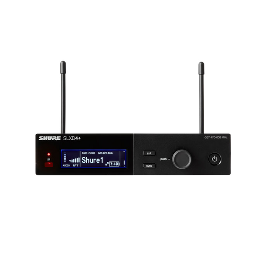 Shure SLX D4UK - Wireless Microphones Hand Held