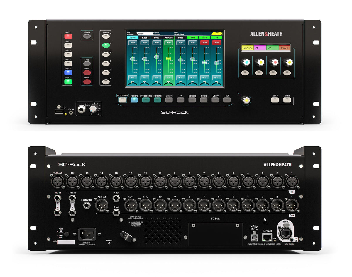 Allen & Heath SQ-Rack - Live Streaming Mixer
