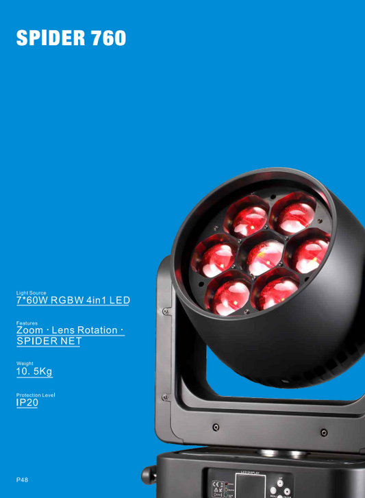Meanreal Spider 760 - Moving Head Lights