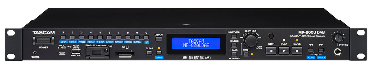 Tascam MP-800U DAB - Source Player