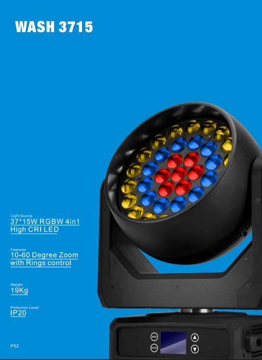 Meanreal  Wash 3715 - Led Wash Lights