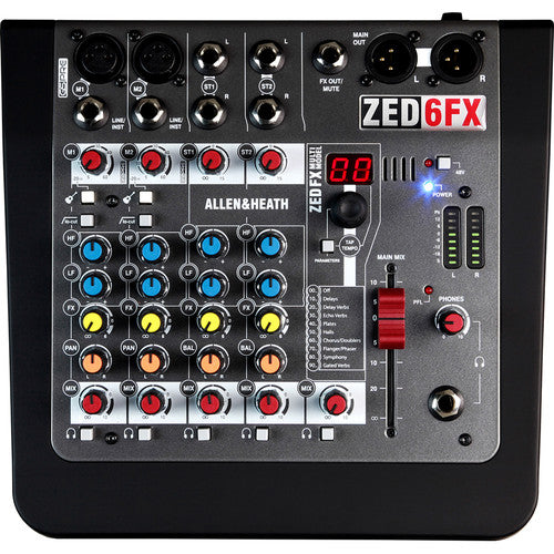 Allen & Heath ZED-6FX  - Analog Mixer