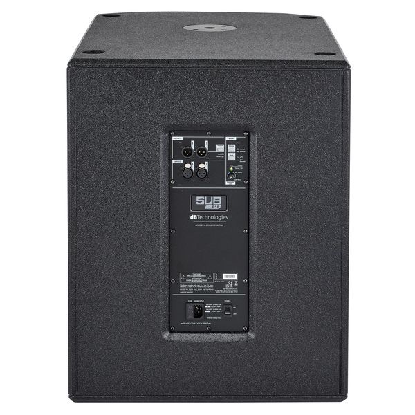 dB Technologies Sub 618 Subwoofer back view
