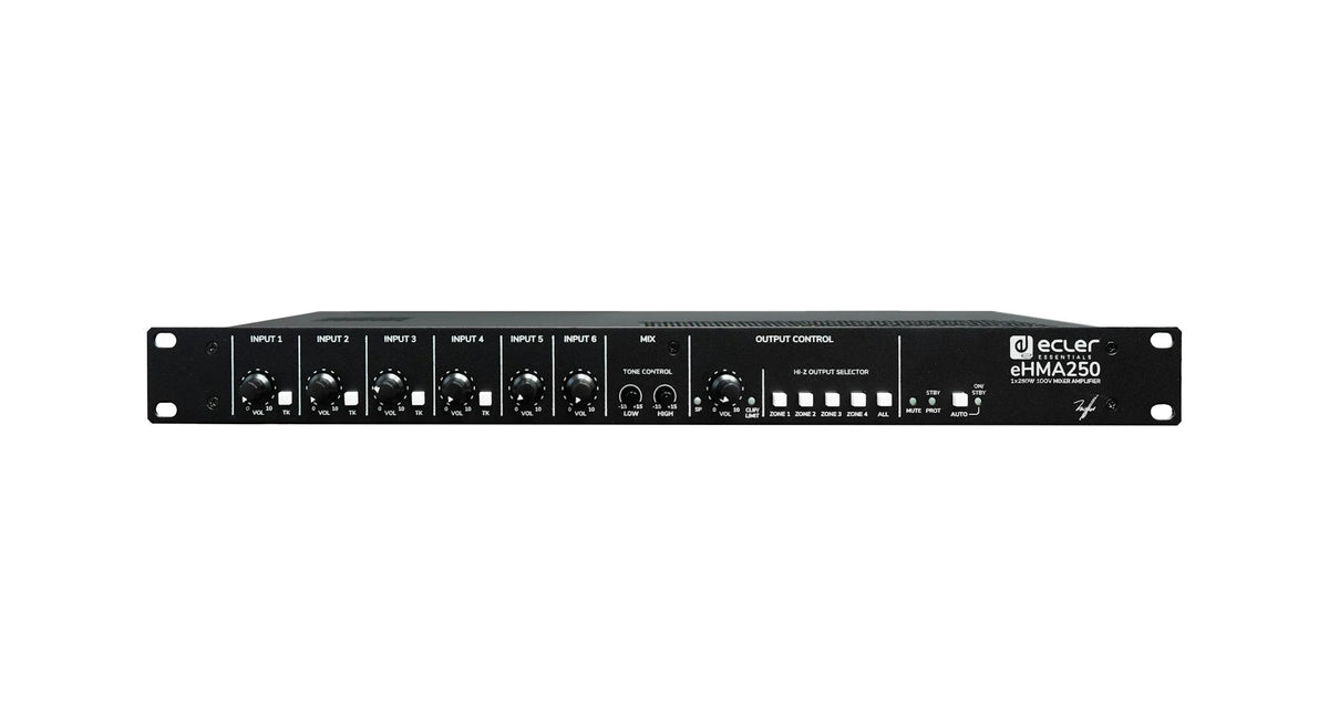ECLER eHMA250 - Mixer Amplifier