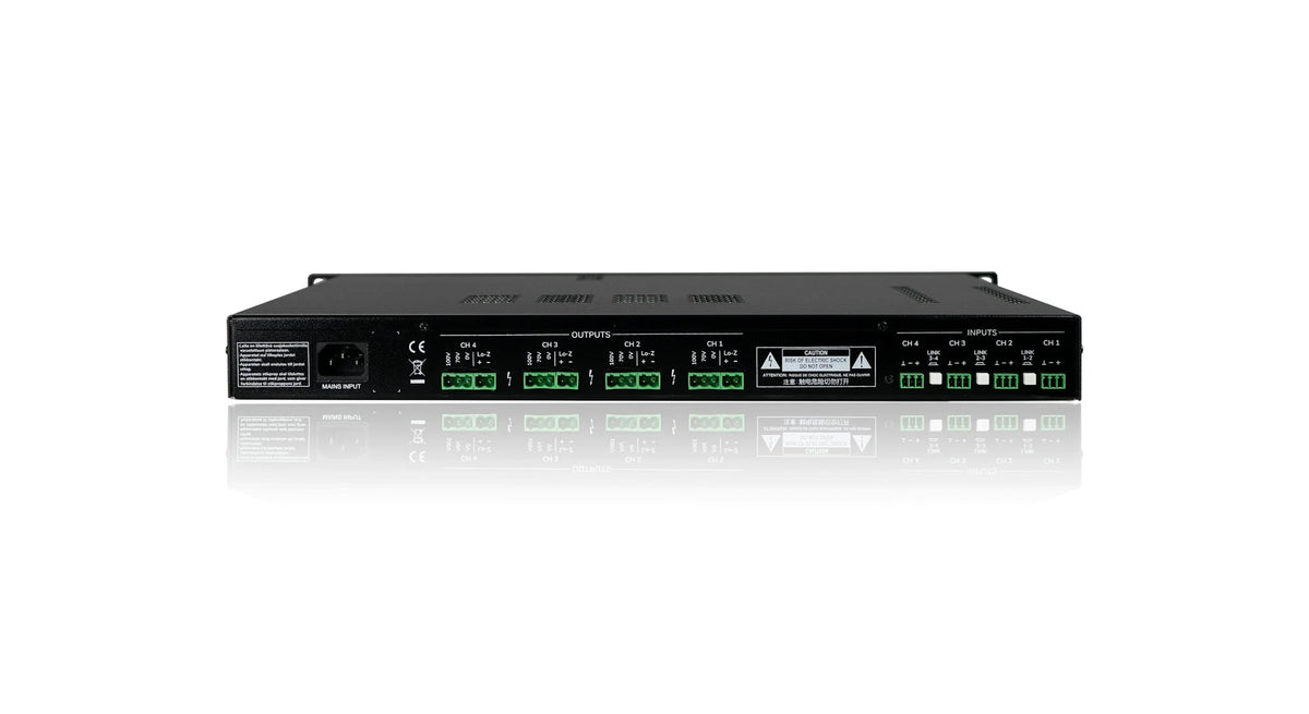 ECLER eHSA4-60  - NON-DSP Amplifier