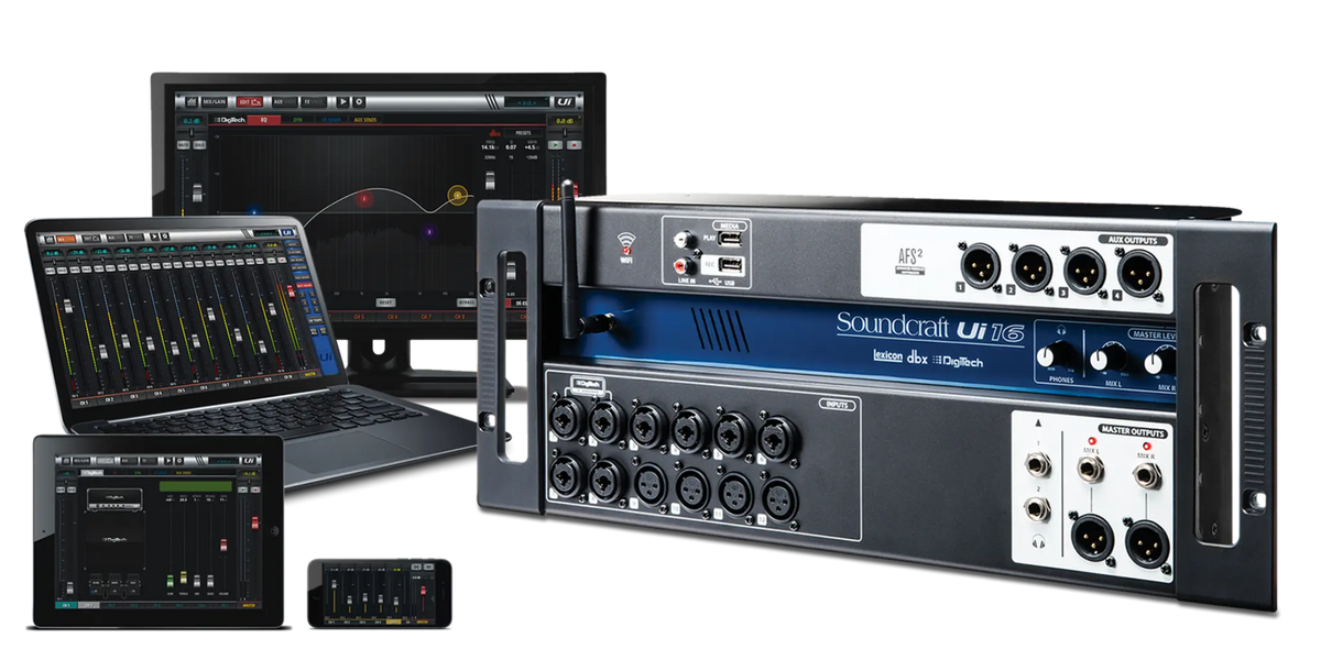 Soundcraft Ui16 16‑Input Mixer